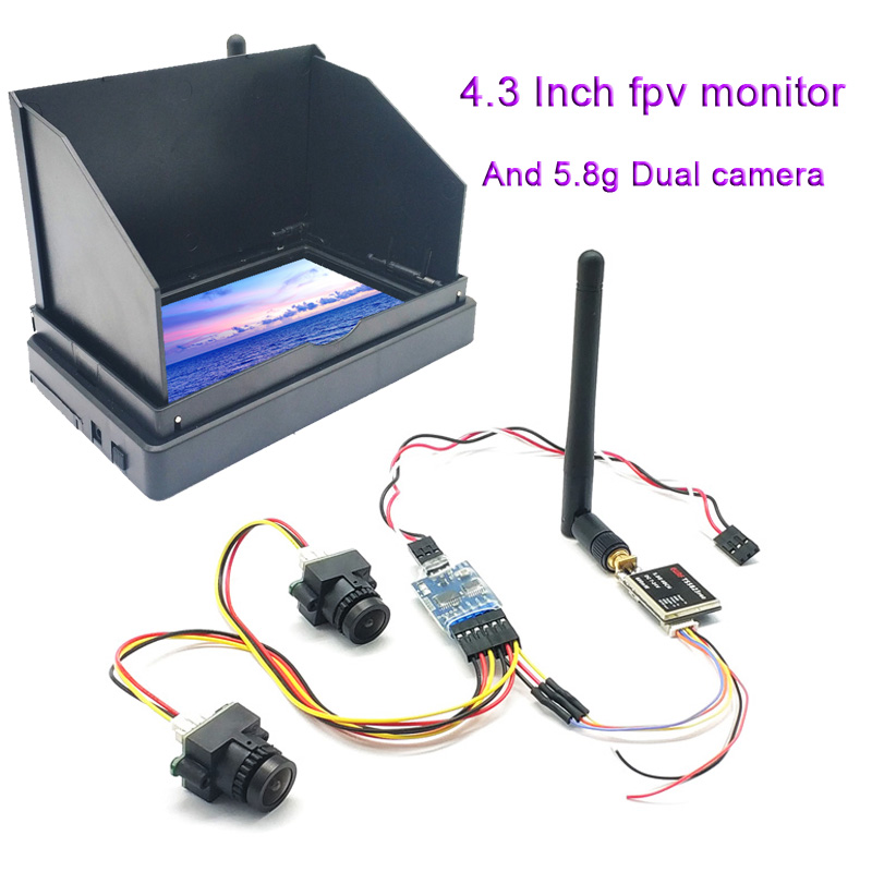 Rc Plane Hobby Zone - 5.8G 48CH 4.3 Inch FPV Monitor