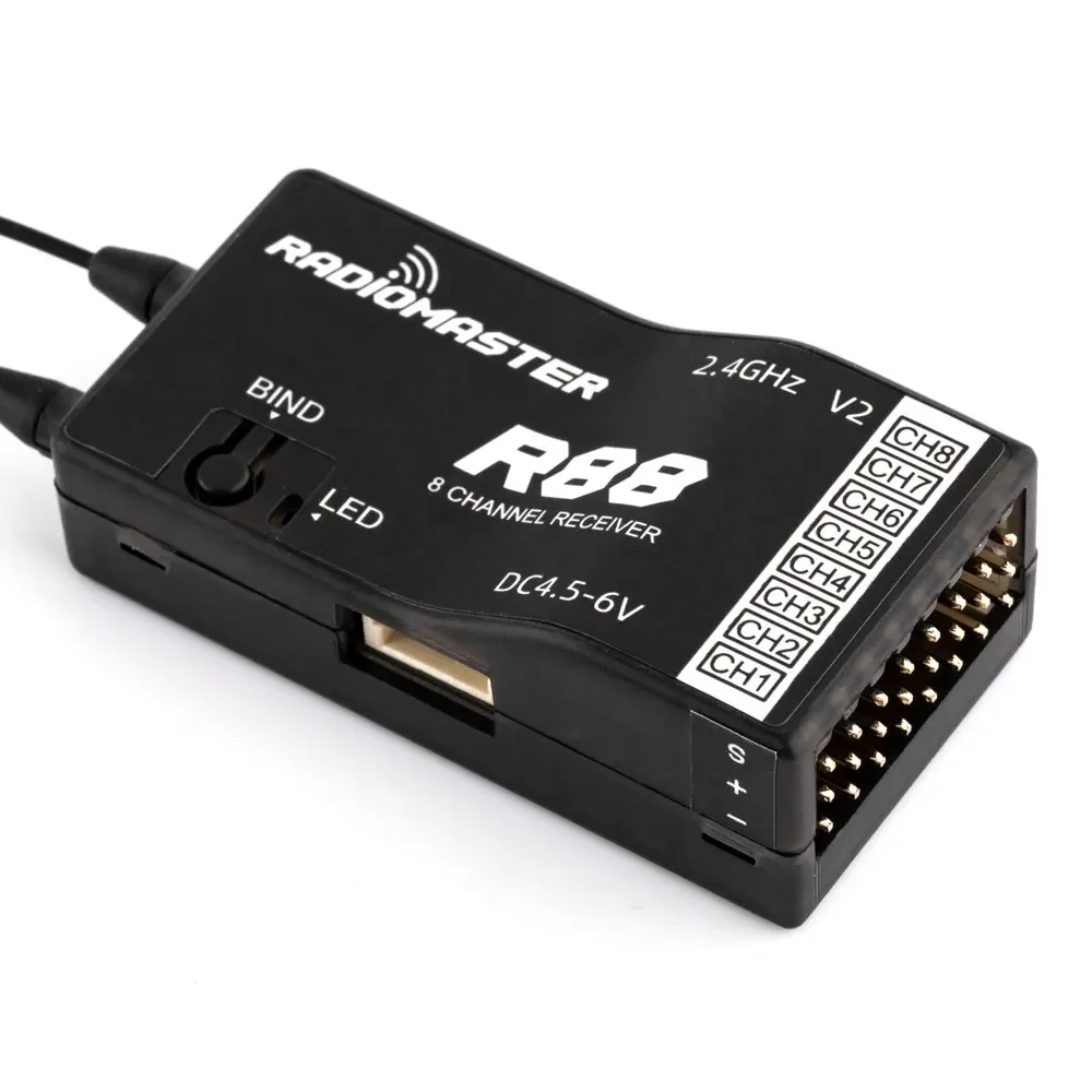 RadioMaster R88 V2.0 8ch SFHSS - Receiver Sbus 8Ch recension och pris