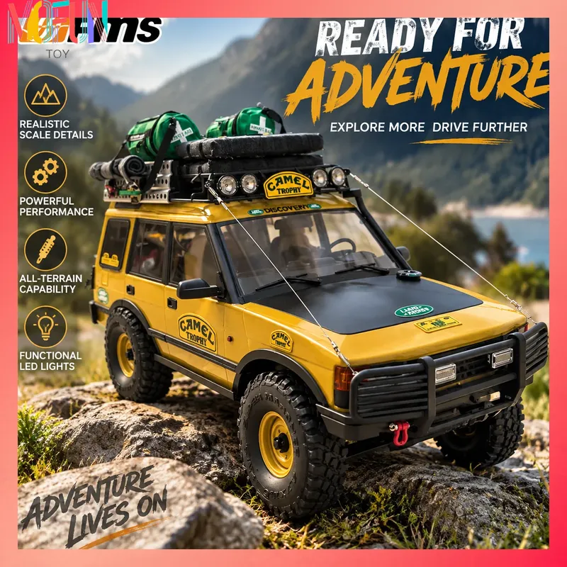 FCX10 1/10 Scale Camel Trophy  - Rc Hobby Land recension och pris