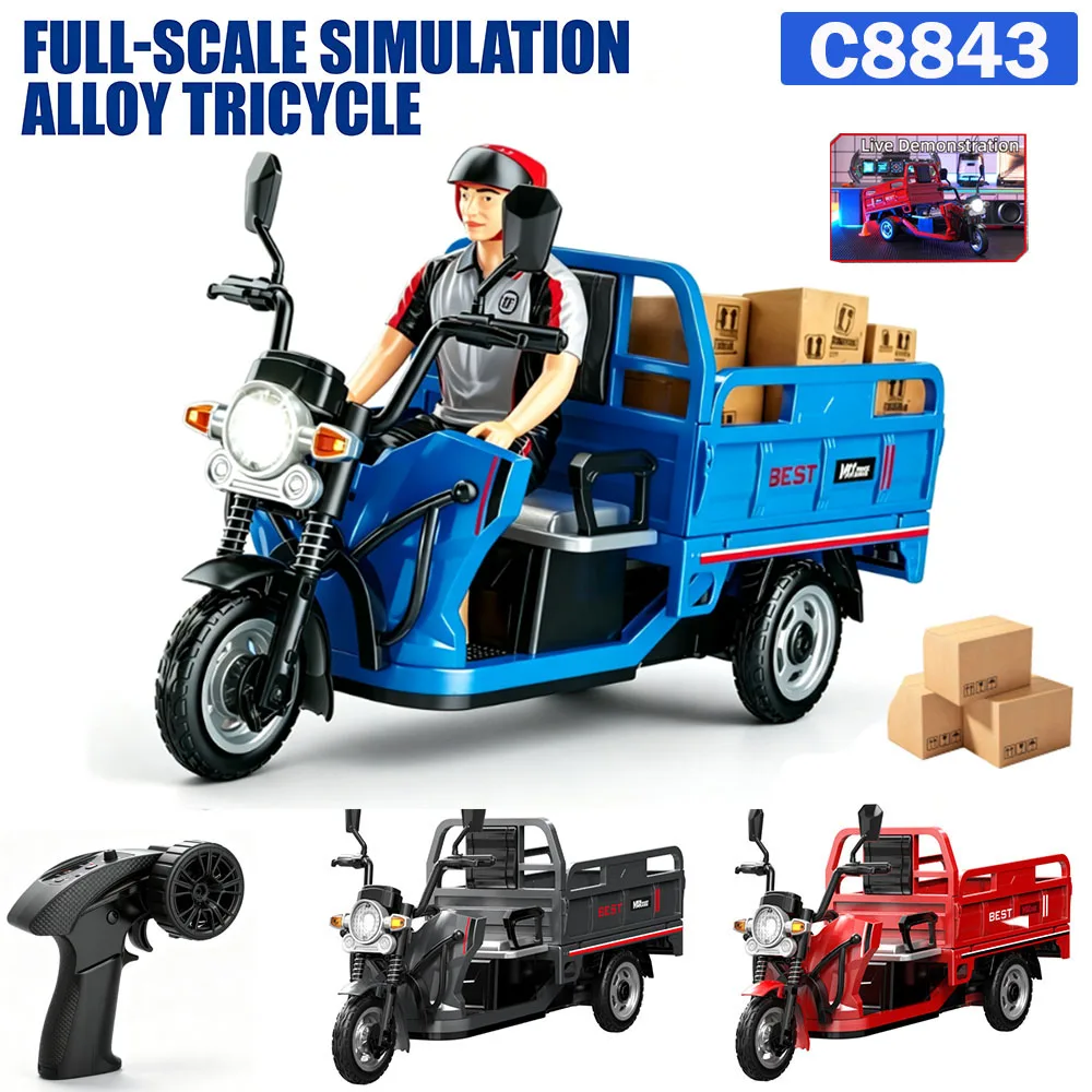 New JJRC C8843 Full Scale Simu - Rc Hobby Grade Truck recension och pris