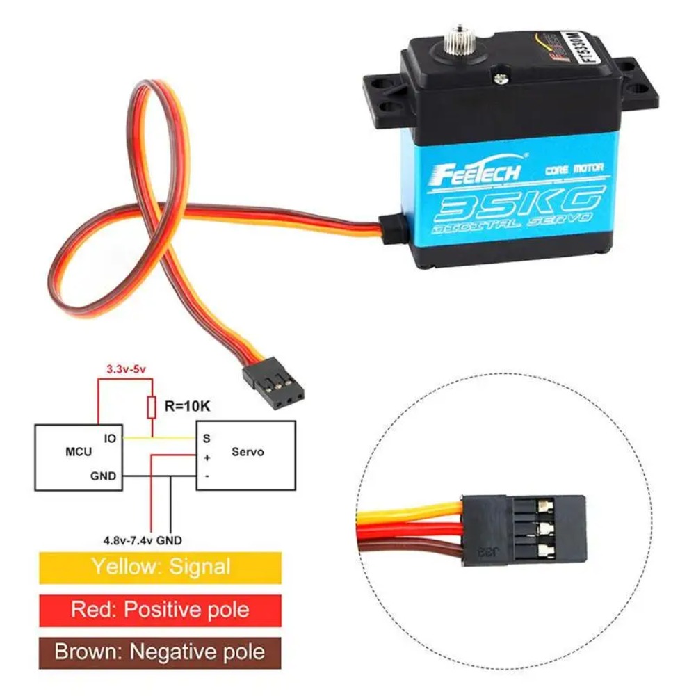 FEETECH FT5330M 35KG Digital S - Rc Hobby Shops recension och pris