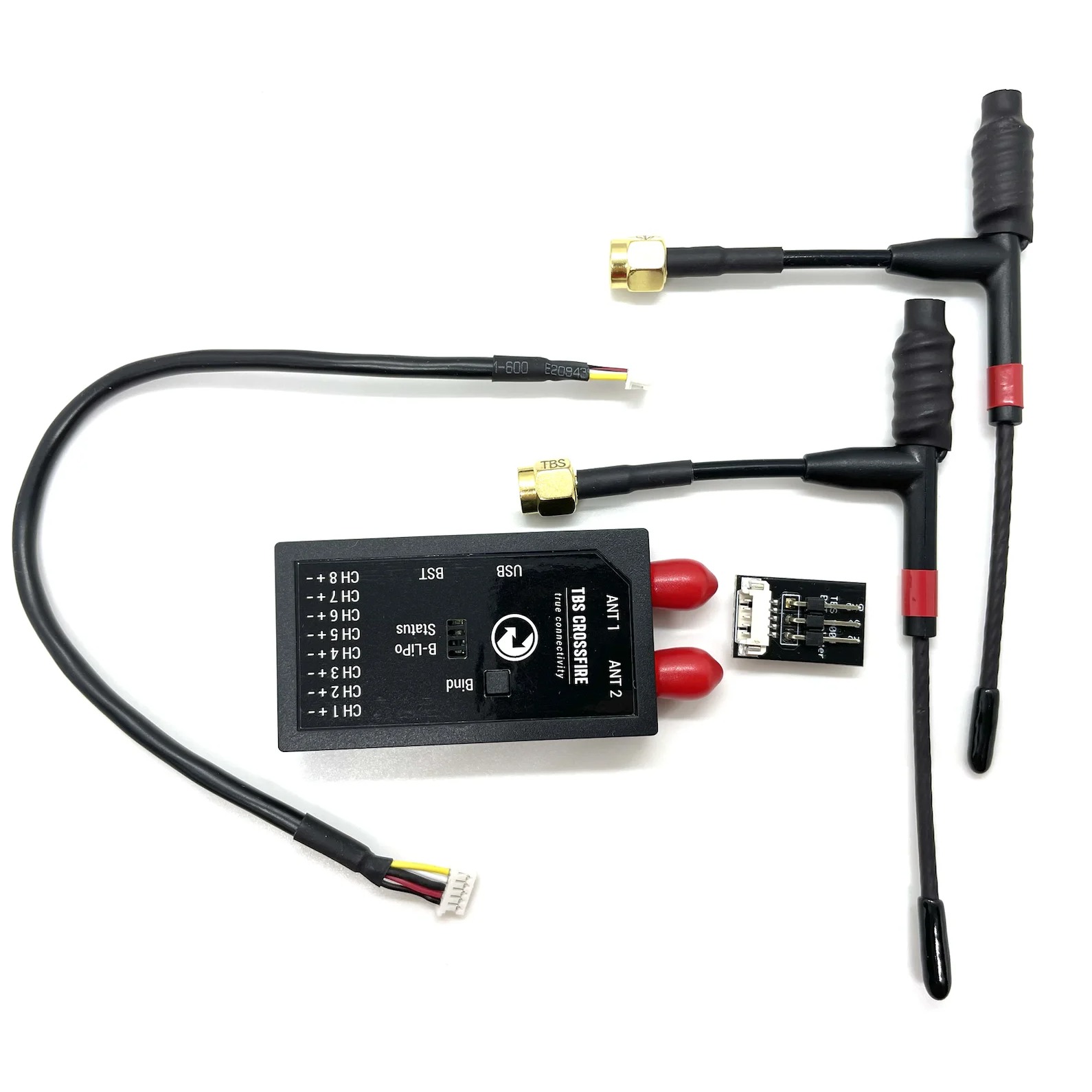 TBS Crossfire 8CH Diversity RX - Receiver Sbus 8Ch recension och pris