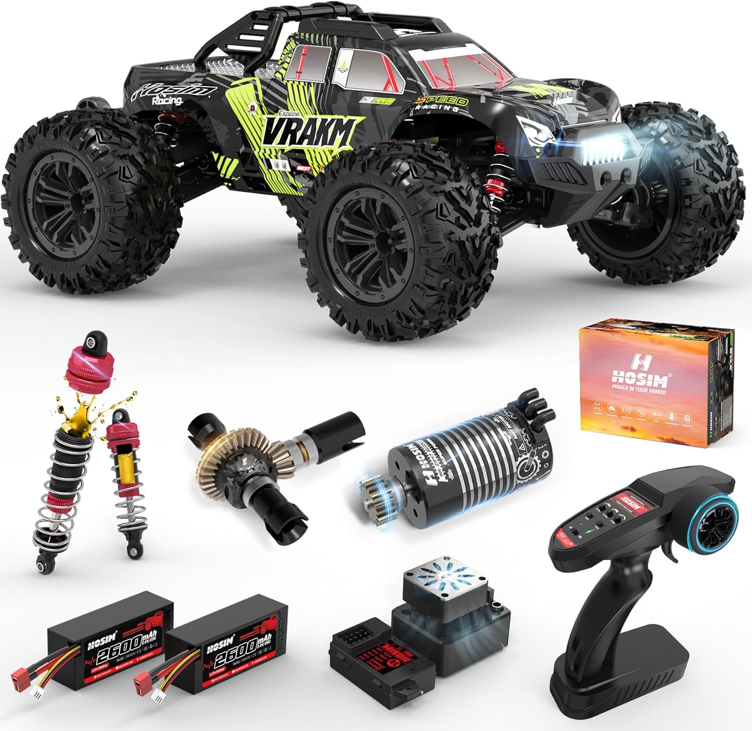 Adult Brushless RC Car, 1/10 S - Rc Hobby Grade Truck recension och pris