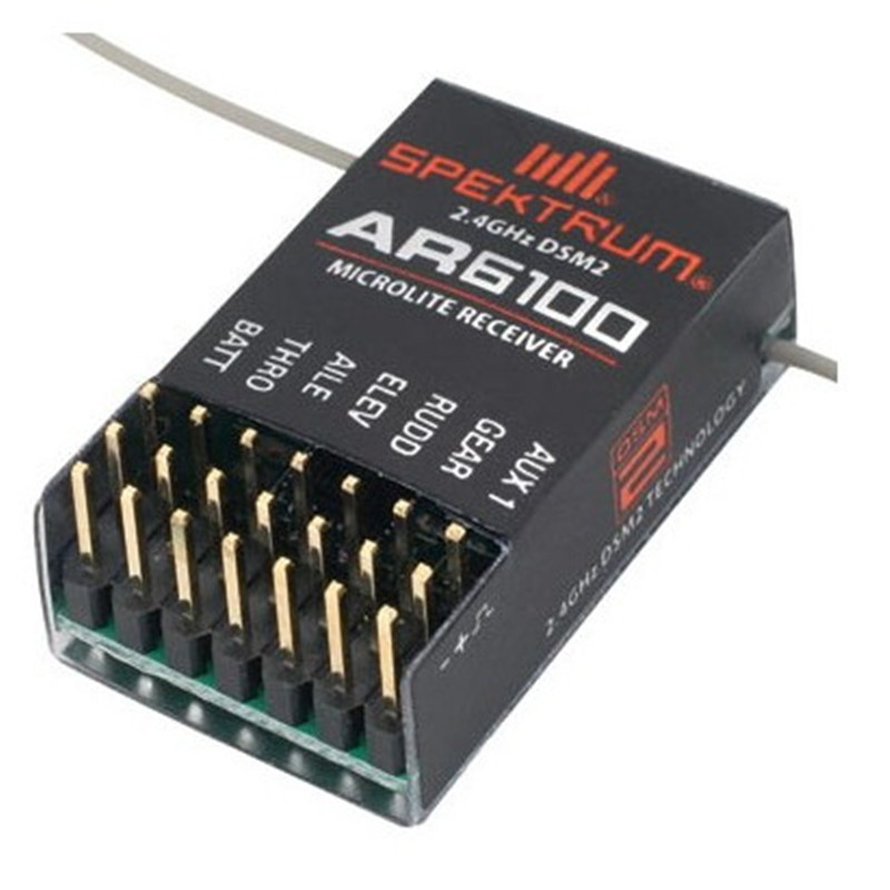 AR6100 DSM2 6CH 2.4GHz Receive - Rc Hobby Shops recension och pris