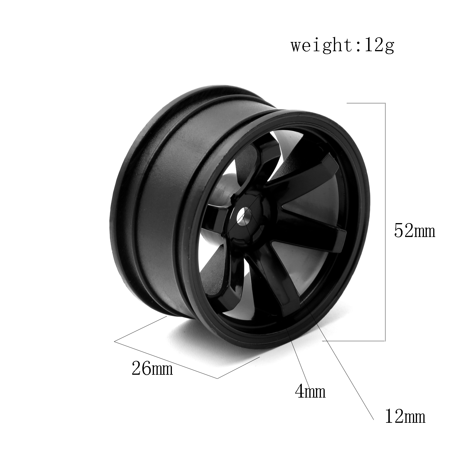4pcs  Plastic Wheel Hub RC Rac - Rc Hobby Shops recension och pris