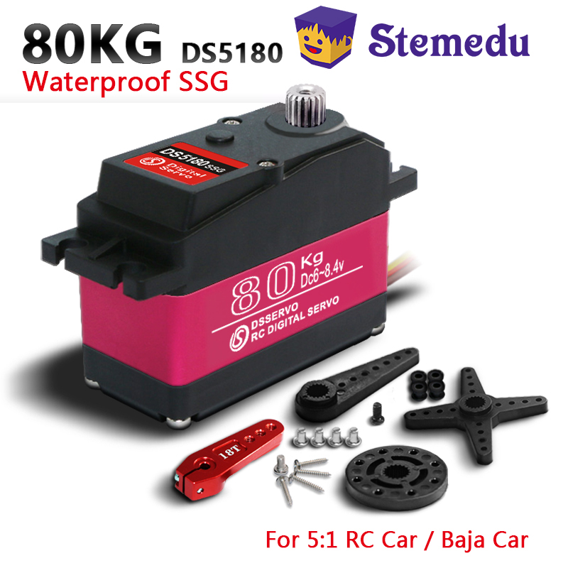 Dsservo Waterproof DS5180 80KG - Rc Hobby Shops recension och pris