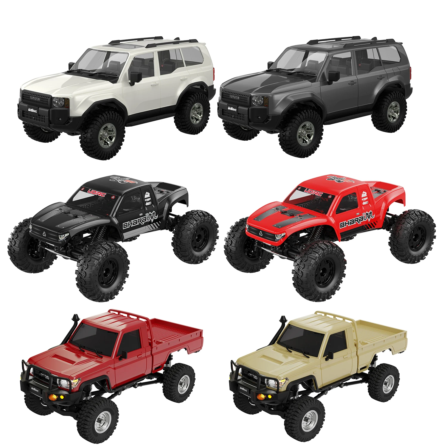 UDIRC 1/18 1/24 Scale Rock Cra - Rc Hobby Grade Truck recension och pris